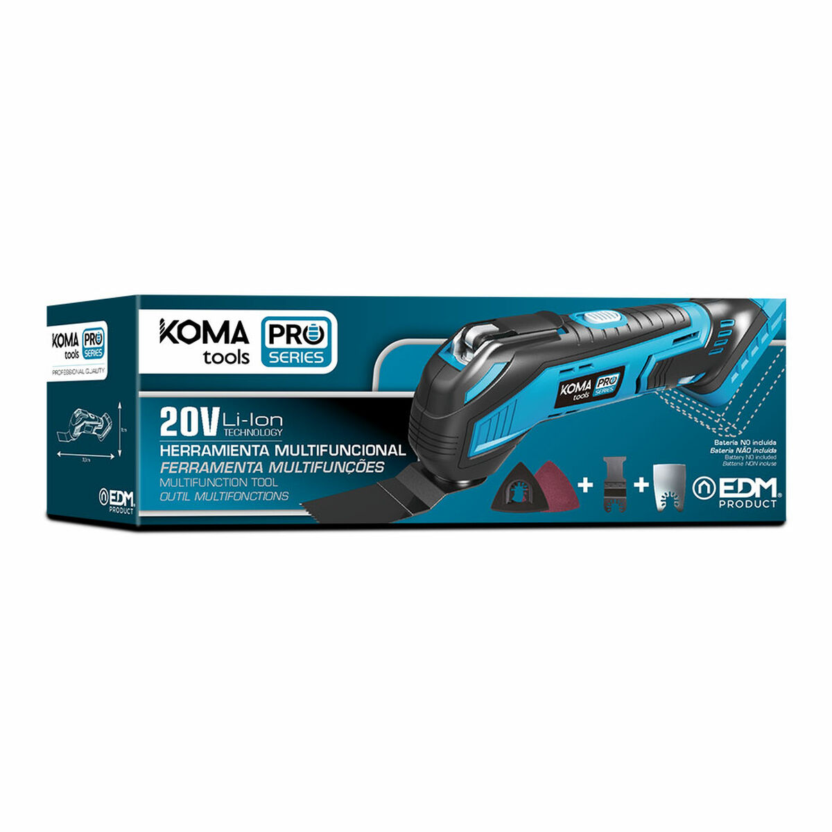 Multiverktøy Koma Tools Pro Series